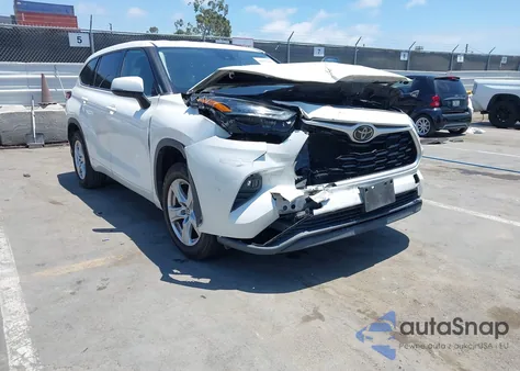 2020 Toyota Highlander Le из США, поврежденный, VIN 5TDZZRAH0LS008140